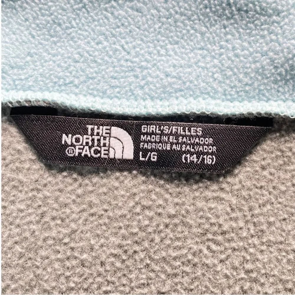 The North Face Girls Large Fleece Pullovers Bundle Lot of 2